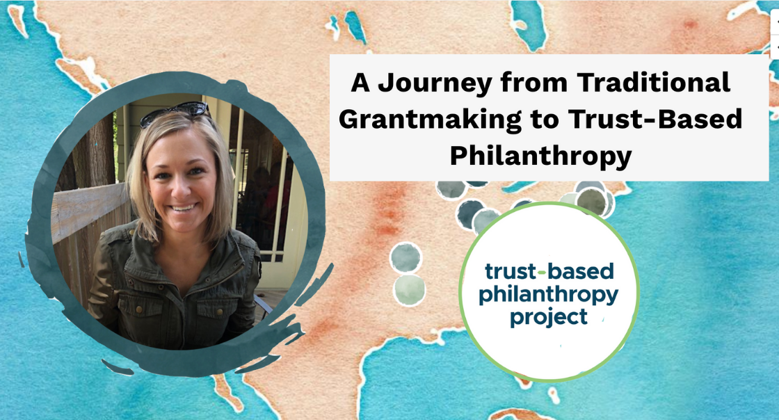Jill Miller shares bi3's Journey from Traditional Grantmaking to Trust-Based Philanthropy