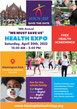 Attend the Health Gap’s Annual Health Expo on April 30
