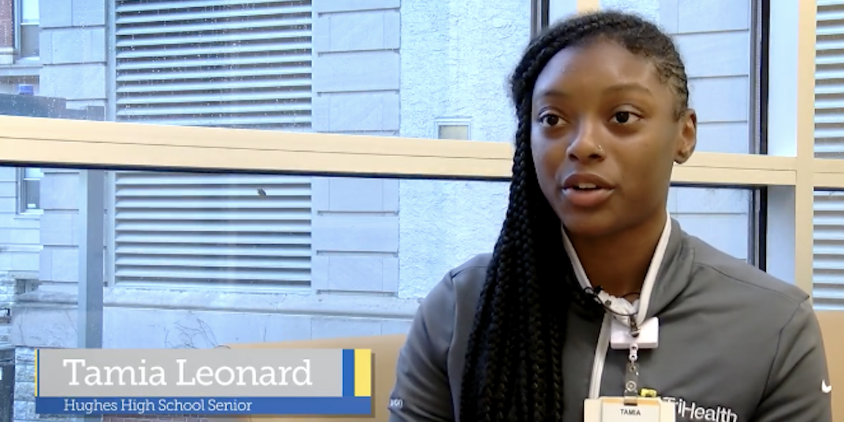 Hear from School to Work program graduate Tamia