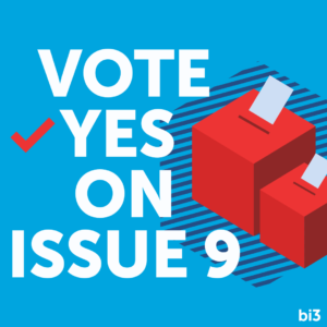 Vote yes on Issue 9