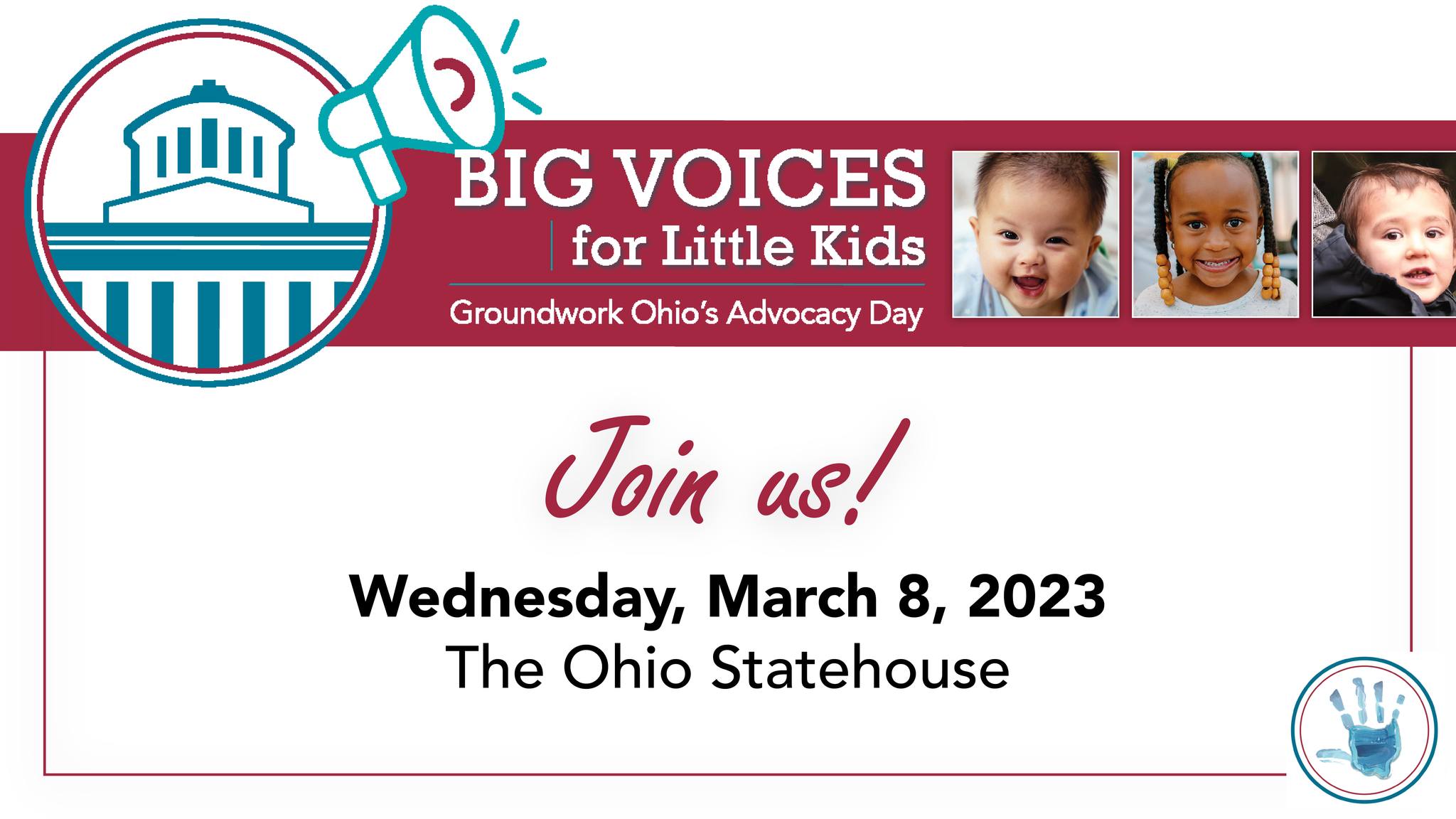 Big Voices for Little Kids: Groundwork Ohio's Budget Advocacy Day.