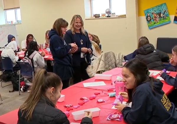 Local 12 features students participating in World Teen Mental Wellness Day