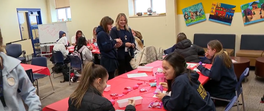 Local 12 features students participating in World Teen Mental Wellness Day