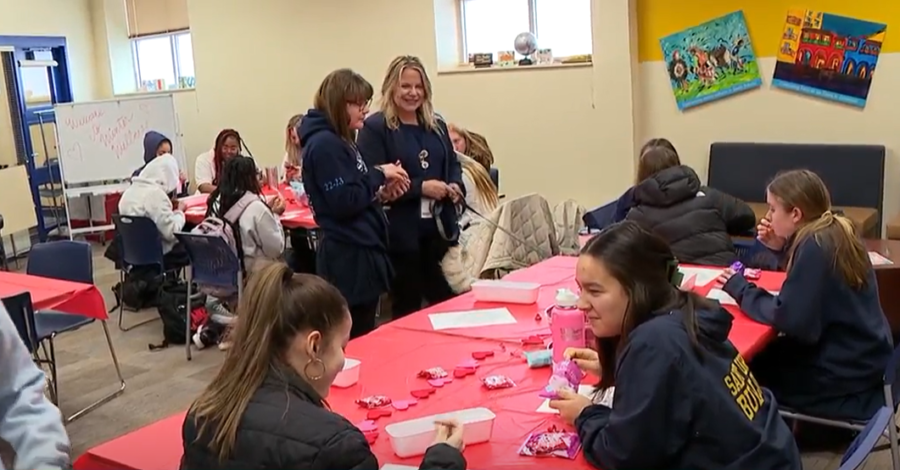 Local 12 features students participating in World Teen Mental Wellness Day