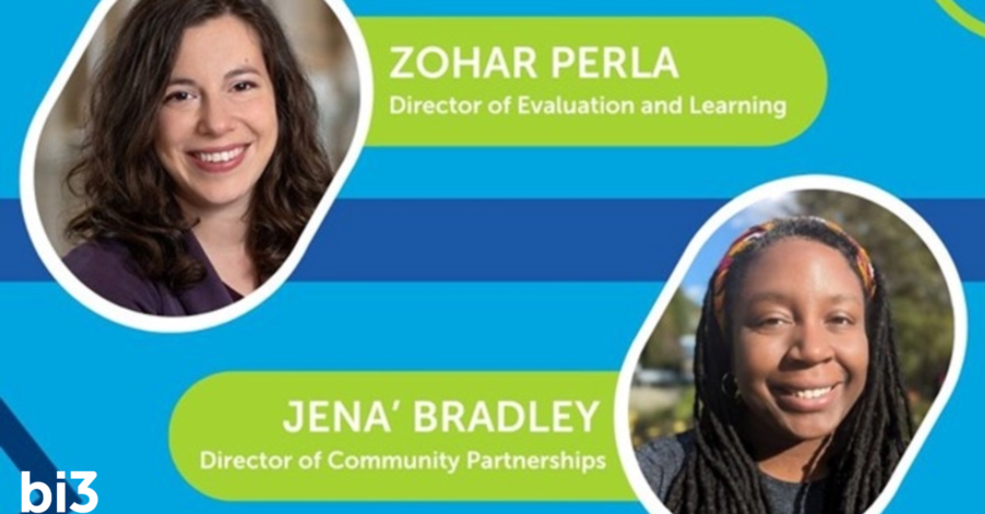 bi3 Team Focus: Jena’ Bradley and Zohar Perla
