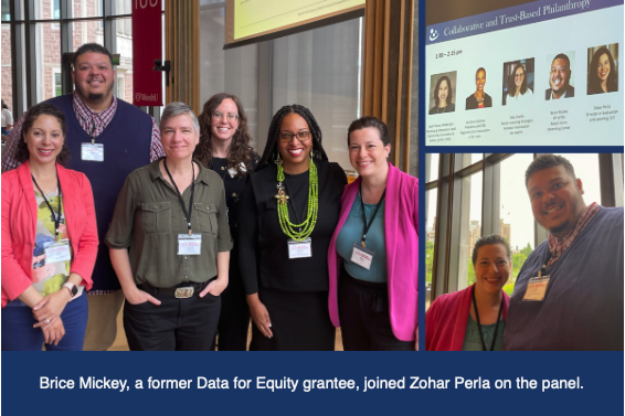 Zohar Conference Zohar Perla represenets bi3 and Data for Equity at conference