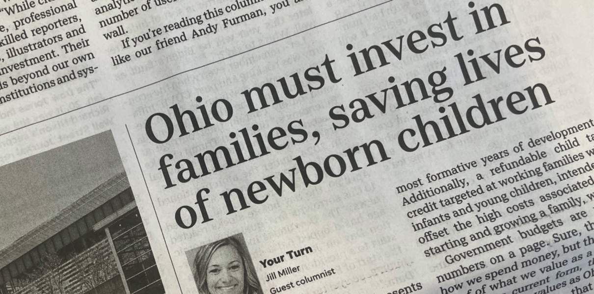 Ohio’s budget should reflect our values, and our children deserve better
