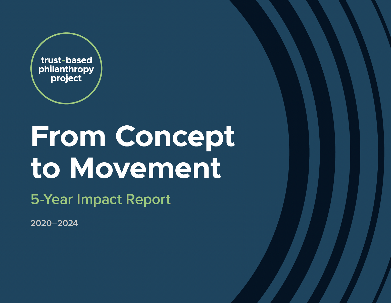 Trust-Based Philanthropy impact report