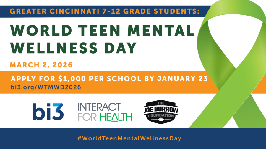 Calling Greater Cincinnati students to participate in World Teen Mental Wellness Day 2026