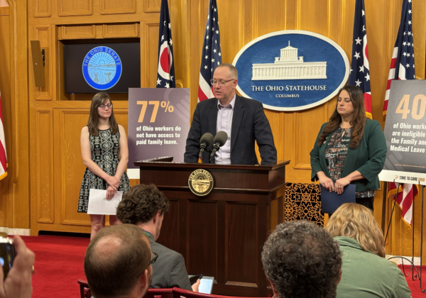 Partnering with the Time to Care Coalition to support paid family leave