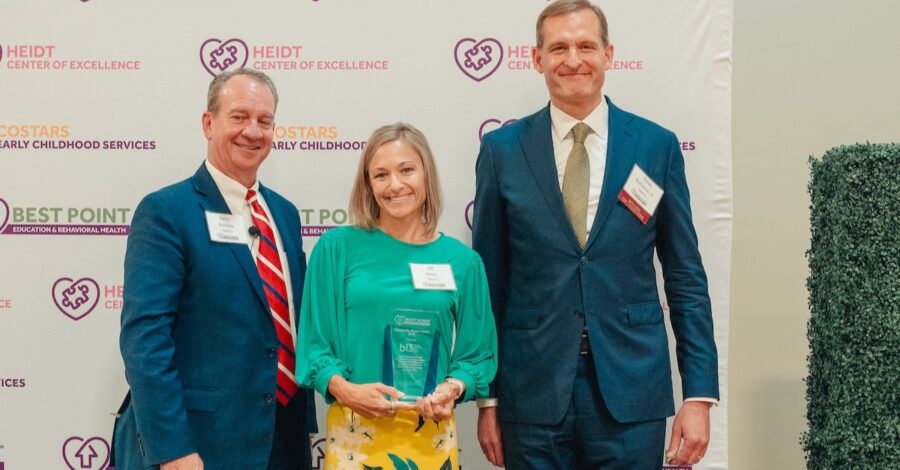 Best Point Education & Behavioral Health gives bi3 the inaugural “Community Partner Award”